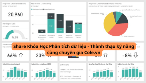 khóa học phân tích dữ liệu - thành thạo kỹ năng cùng chuyên gia cole.vn