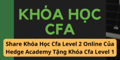 Share Khóa Học Cfa Level 2 Online Của Hedge Academy Tặng Khóa Cfa Level 1