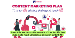 Share Khóa học Content Marketing 101: Từ tư duy đến thực chiến lập kế hoạch và triển khai chiến dịch Content MKT