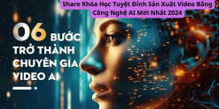 Share Khóa Học Tuyệt Đỉnh Sản Xuất Video Bằng Công Nghệ AI Mới Nhất 2024